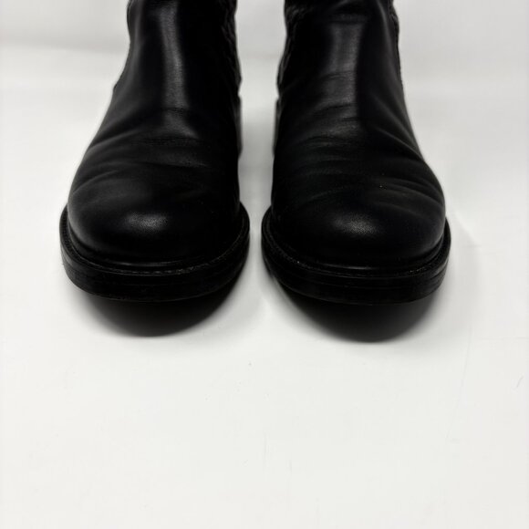 Gucci Microguccissima Leather Ankle Boots Black Size 37.5 / 7.5 - Picture 6 of 13